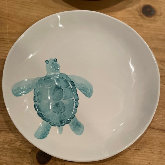 Sigrid Olsen Melamine Dinner Plates Set of 6 Sea Life Beach Coastal Ocean 11” - Picture 5 of 9